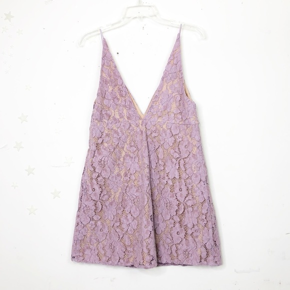 FREE people dangerous Lovelace mini dress - Picture 10 of 14